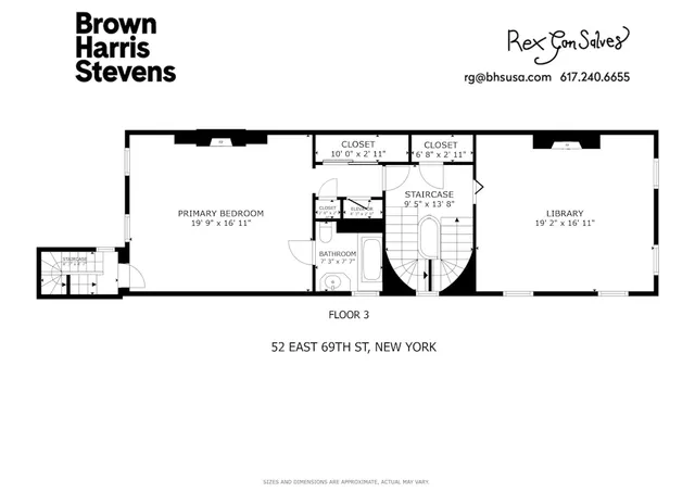 a picture of a person on a wall