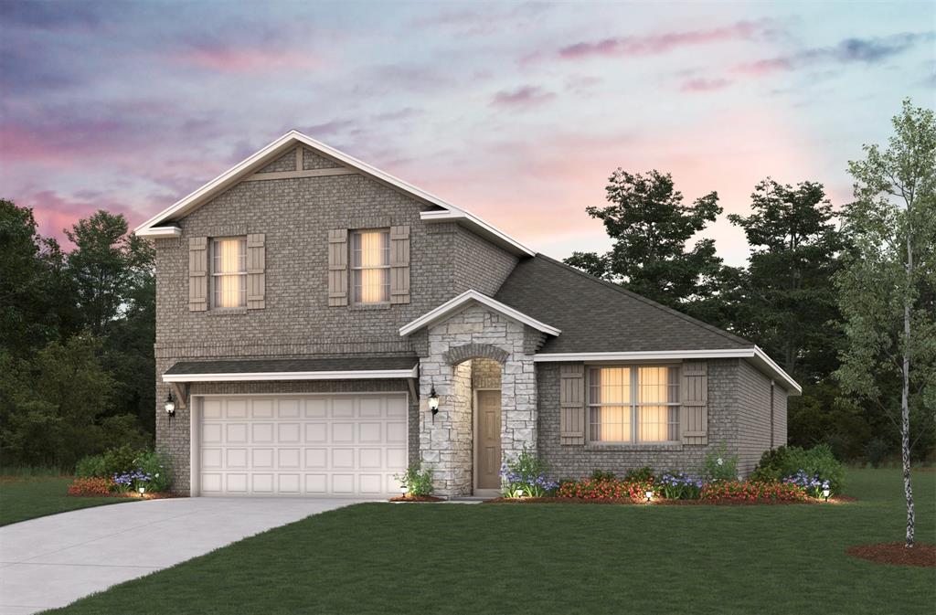 Beazer Homes The Villages at Hurricane Creek Berkshire floorplan. 