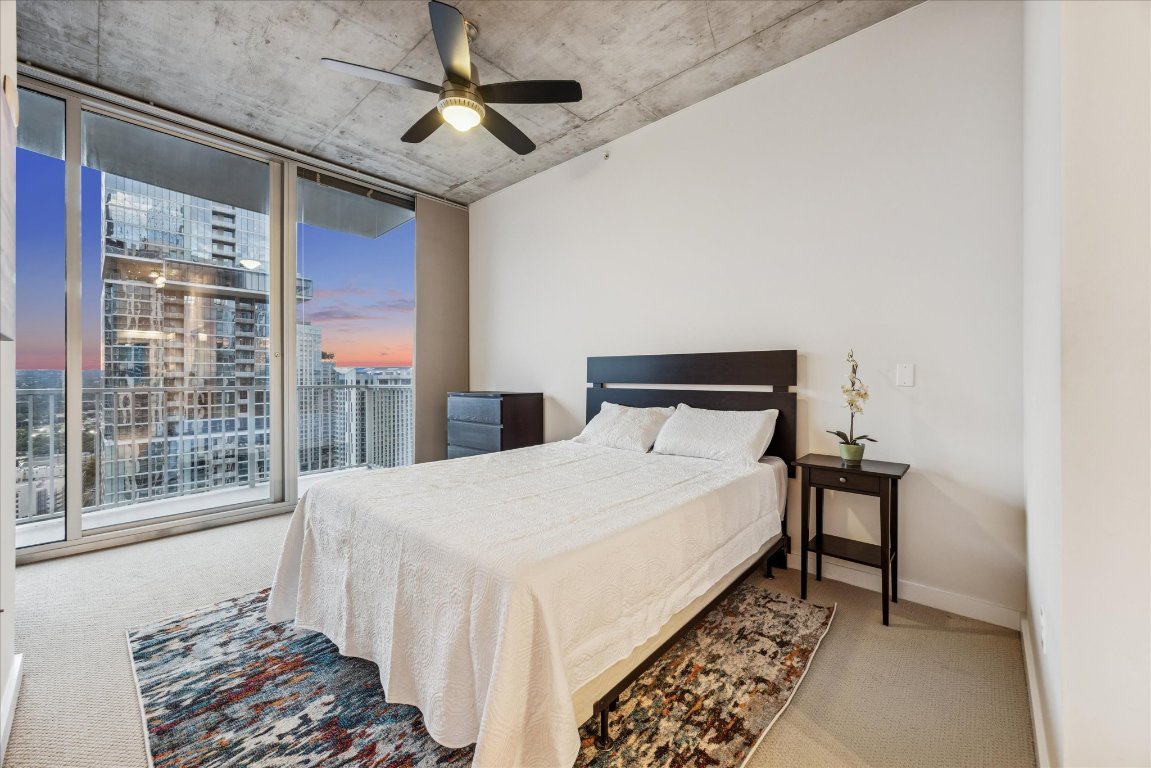 360 Nueces Street, Unit 2802 Austin, TX 78701 - Photo 12 of 40 Spacious primary bedroom with private terrace