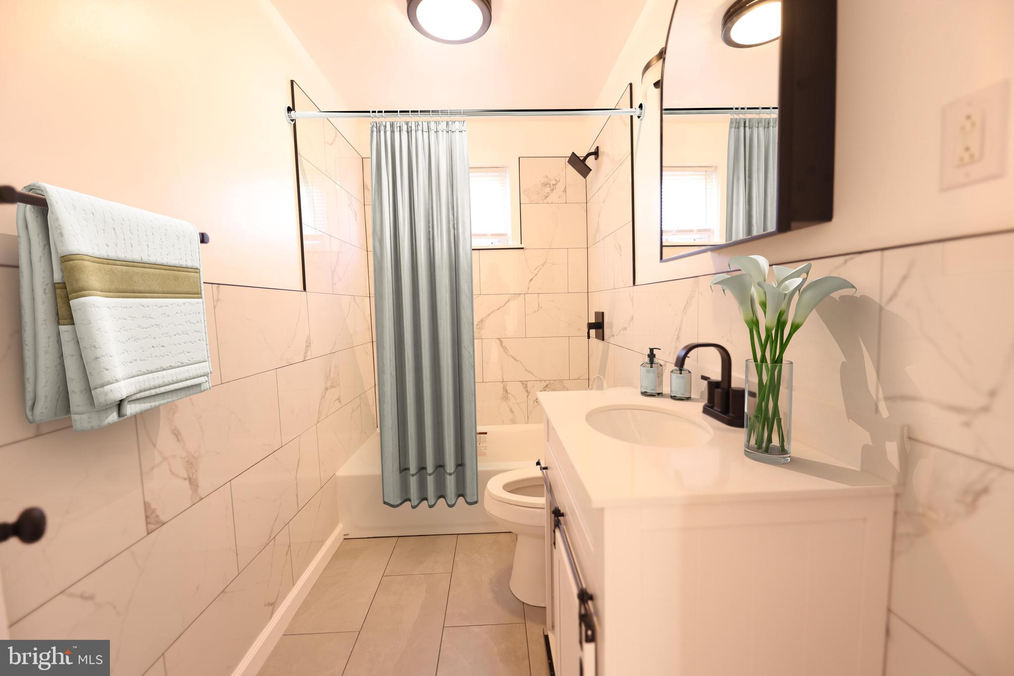 1208 Deanwood Road Baltimore, MD 21234 - Photo 6 of 10 Full Bathroom