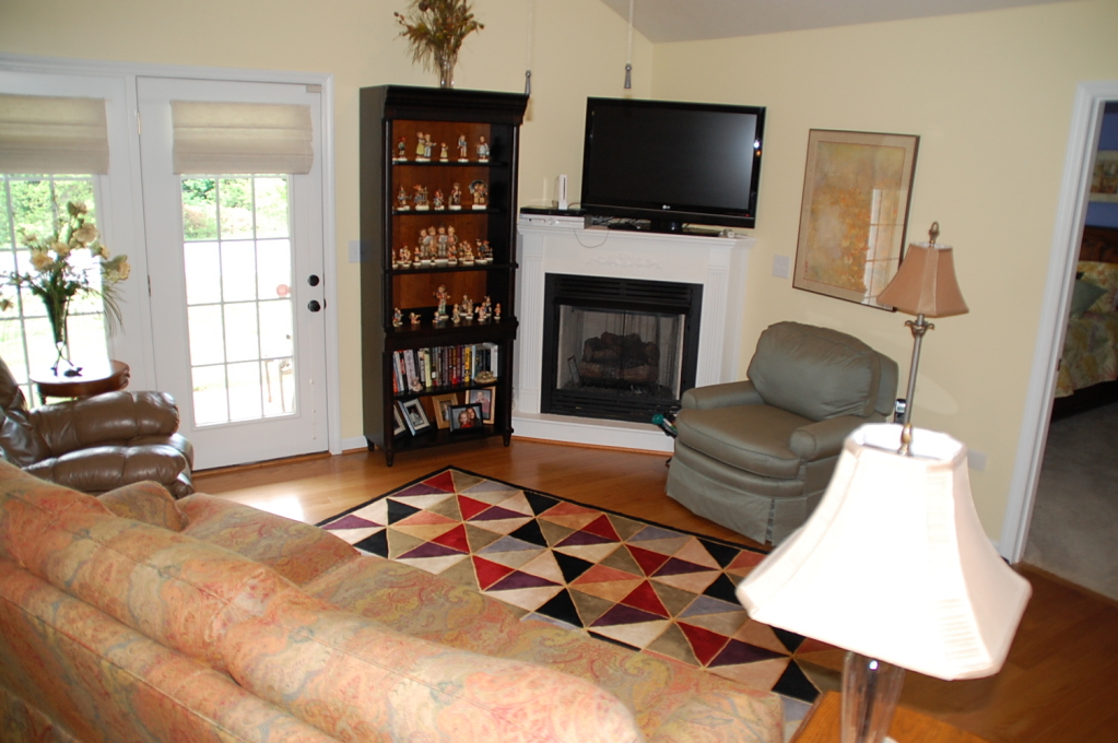 58 Bernard Road Rocky Mount, VA 24151 - Photo 12 of 19 Great Room with Fireplace