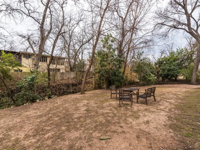 a view of outdoor space with trees