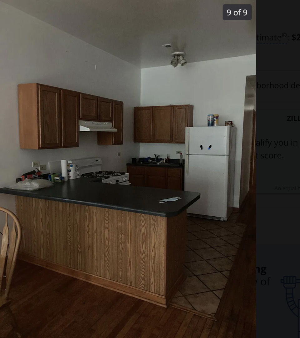 1109 South Racine Avenue Chicago, IL 60607 - Photo 7 of 29 a kitchen with granite countertop a sink stove and cabinets