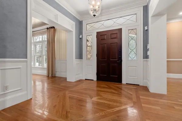 a view of a entryway