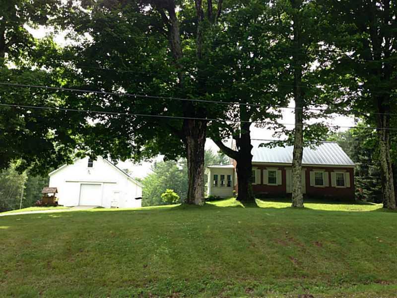 164 Millay Road Bowdoinham, ME 04008 - Photo 2 of 35 Exterior Front. The original brick...