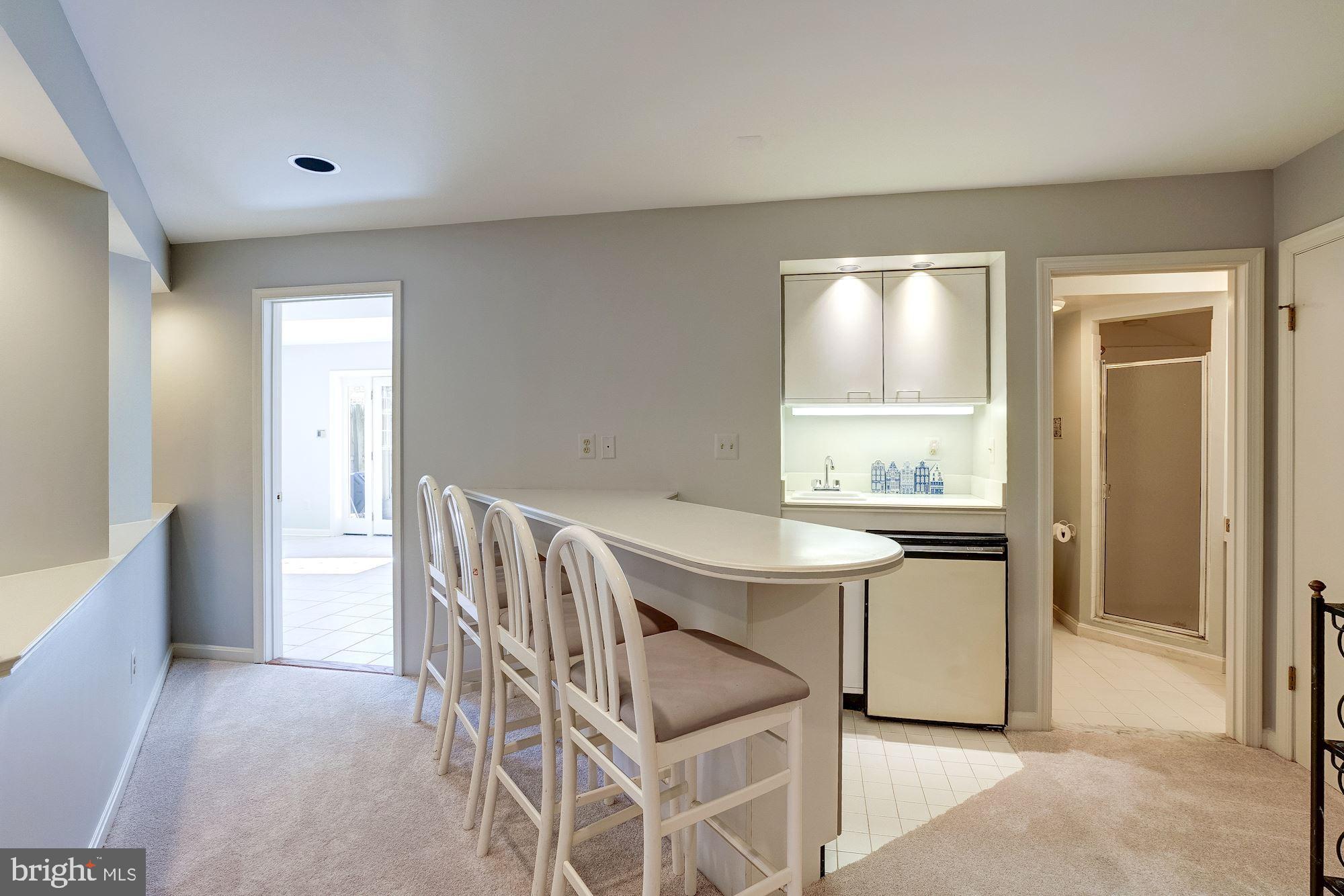7913 Foxhound Road McLean, VA 22102 - Photo 25 of 37 Recreation Room with Wet Bar
