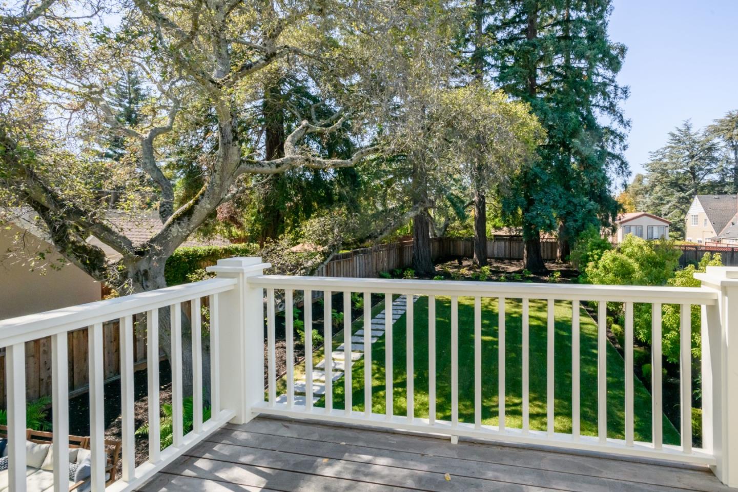 421 Hillcrest Road San Mateo, CA 94402 - Photo 17 of 33 a view of a wooden fence