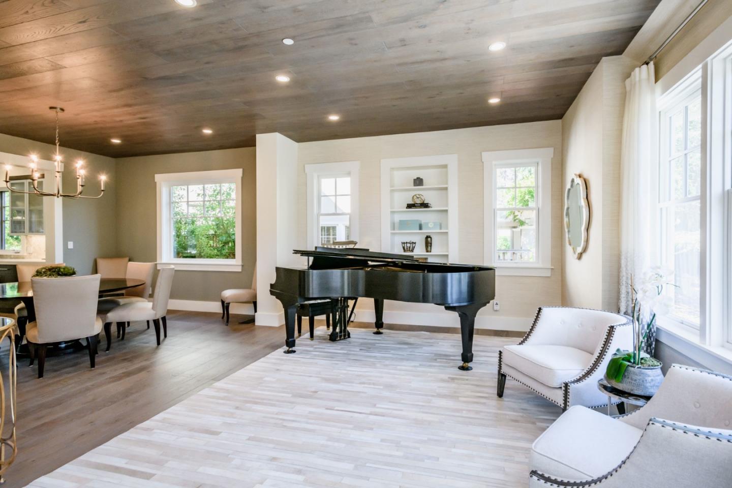 421 Hillcrest Road San Mateo, CA 94402 - Photo 2 of 33 a living room with furniture and a wooden floor