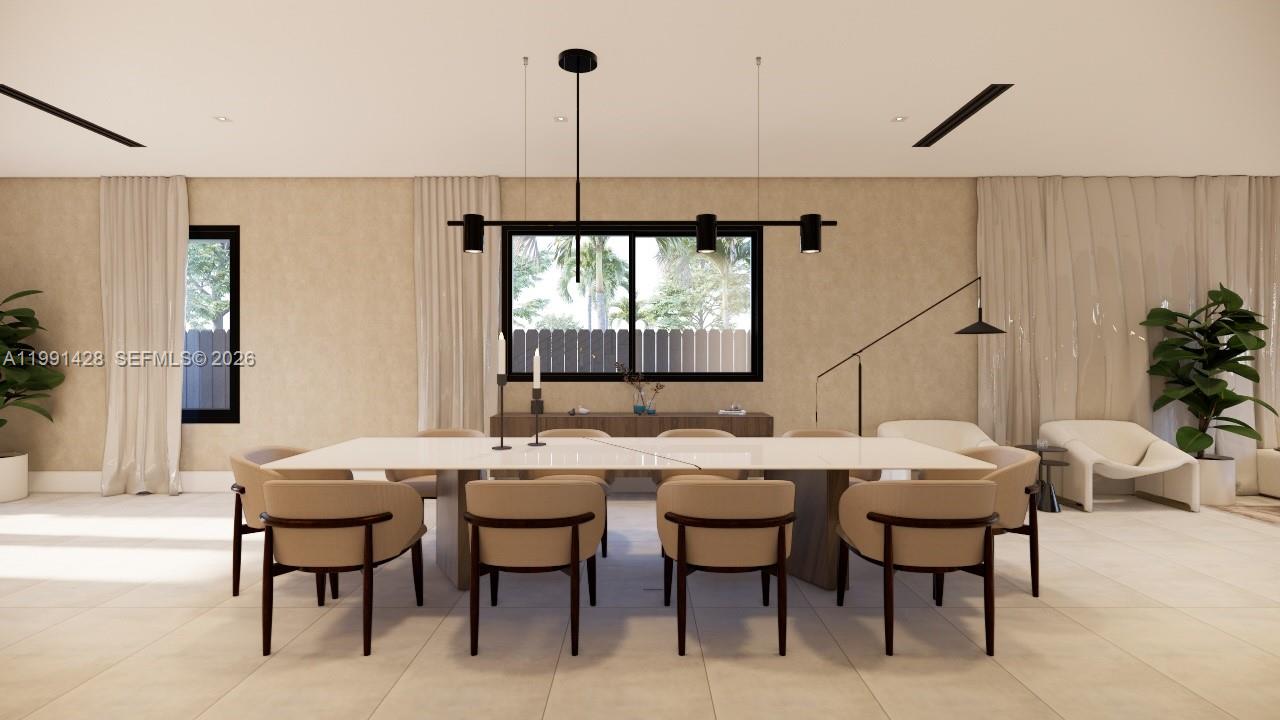 3021 Southwest 27th Street Miami, FL 33133 - Photo 22 of 40 a view of a dining room with furniture window and outside view