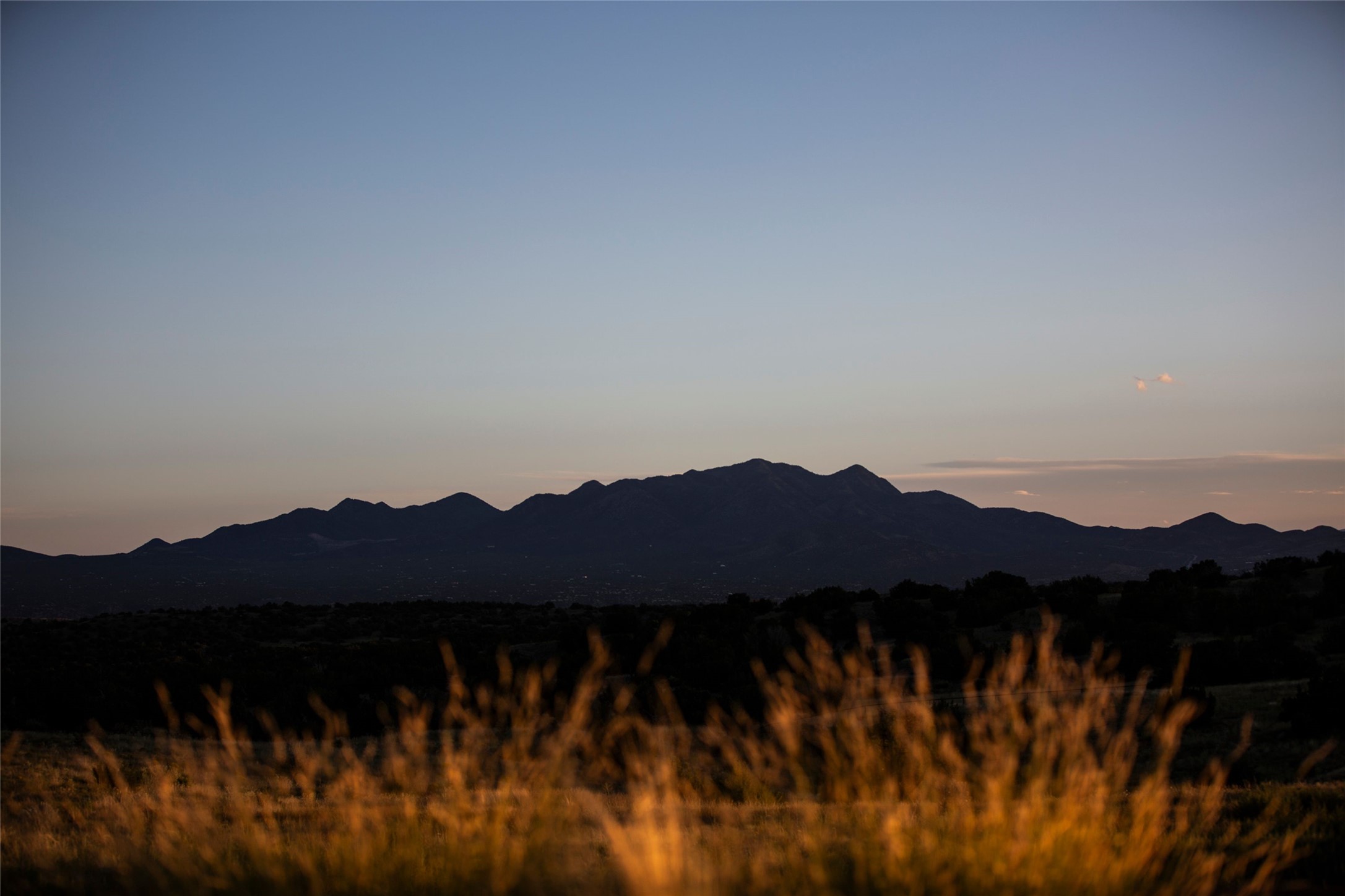 37 Rancho Alegre Road Santa Fe, NM 87508 - Photo 67 of 69 Views at Dusk