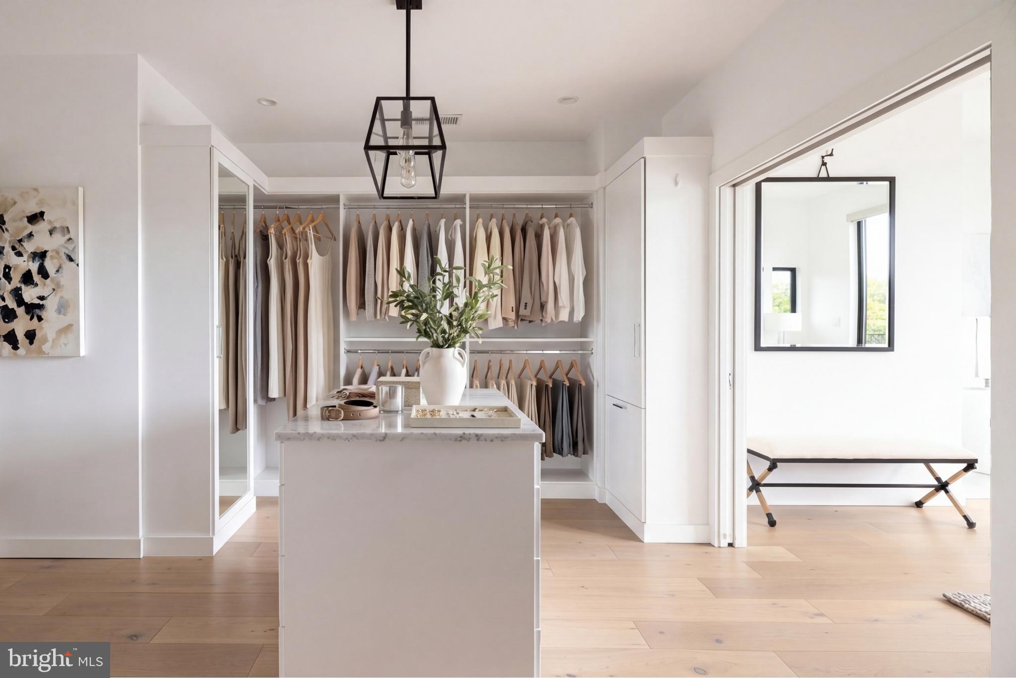 1522 Foxhall Road Northwest Washington, DC 20007 - Photo 25 of 47 a view of entryway and hall with wooden floor