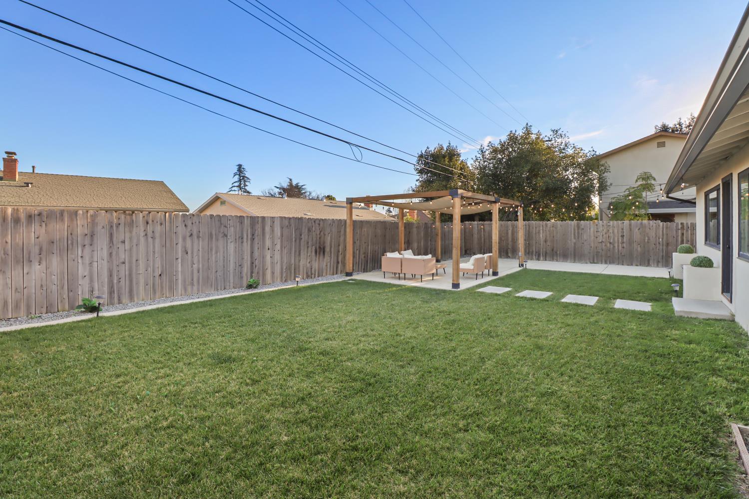 5208 Rambler Way Sacramento, CA 95841 - Photo 41 of 51 a view of a backyard with a garden