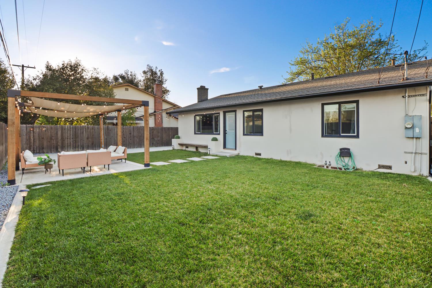 5208 Rambler Way Sacramento, CA 95841 - Photo 42 of 51 a house view with a garden space