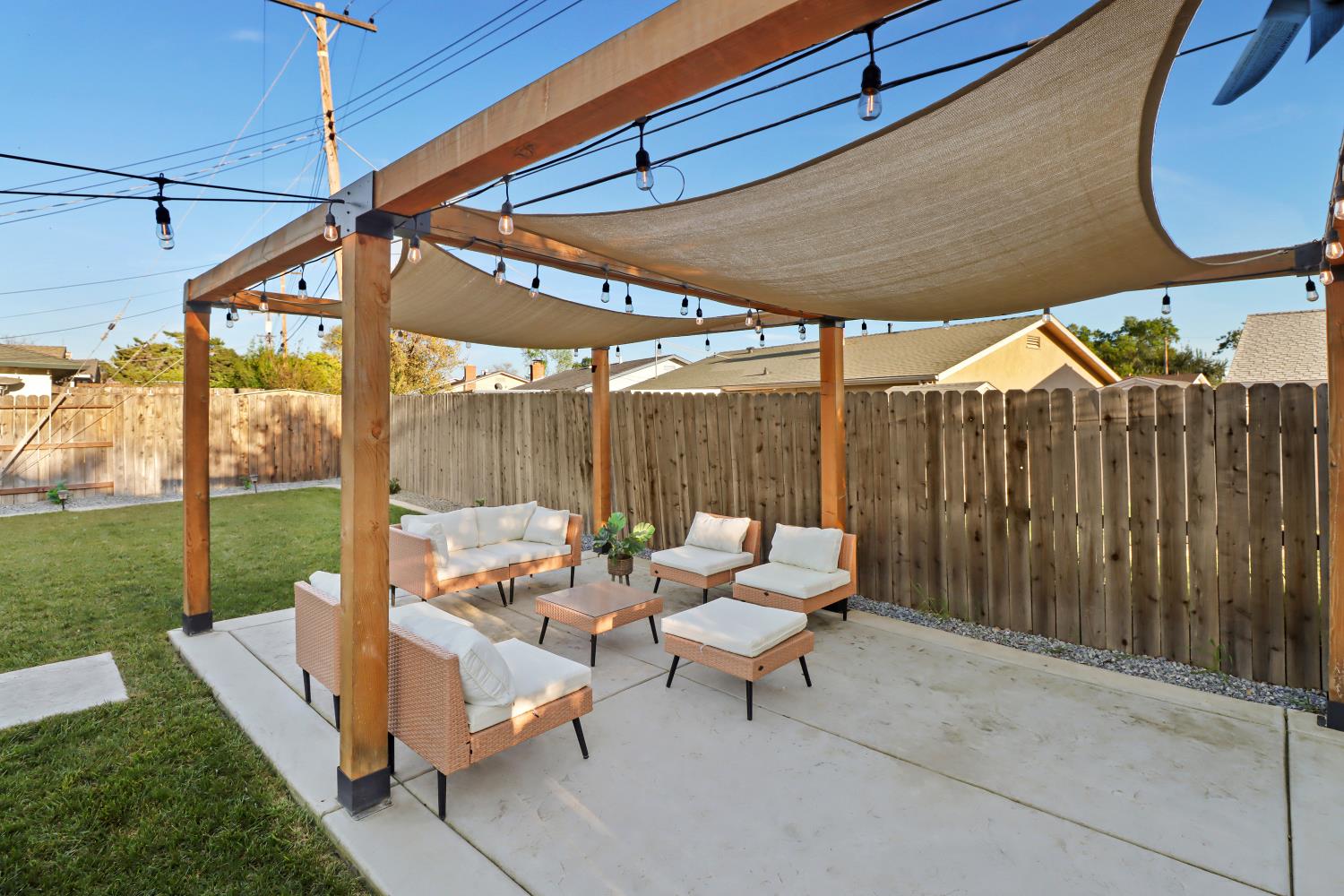 5208 Rambler Way Sacramento, CA 95841 - Photo 46 of 51 a outdoor space with patio the couches and pool