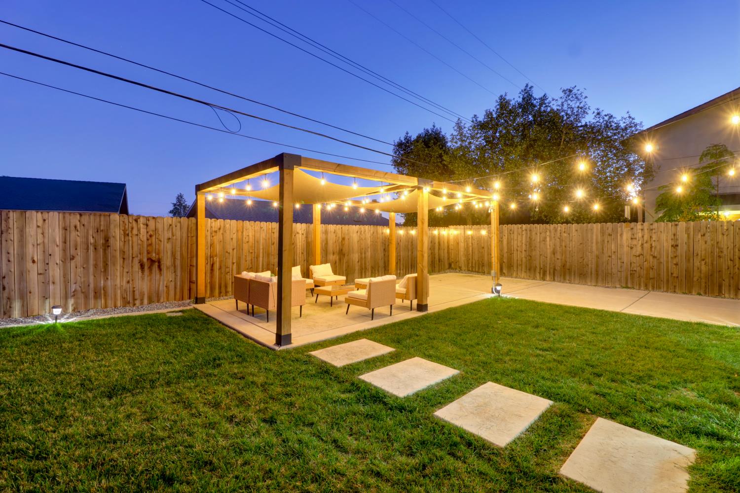 5208 Rambler Way Sacramento, CA 95841 - Photo 8 of 51 a view of a backyard