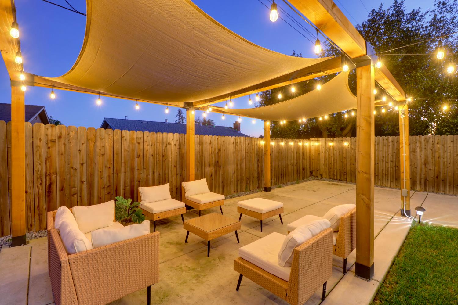 5208 Rambler Way Sacramento, CA 95841 - Photo 10 of 51 a view of an outdoor space with seating area