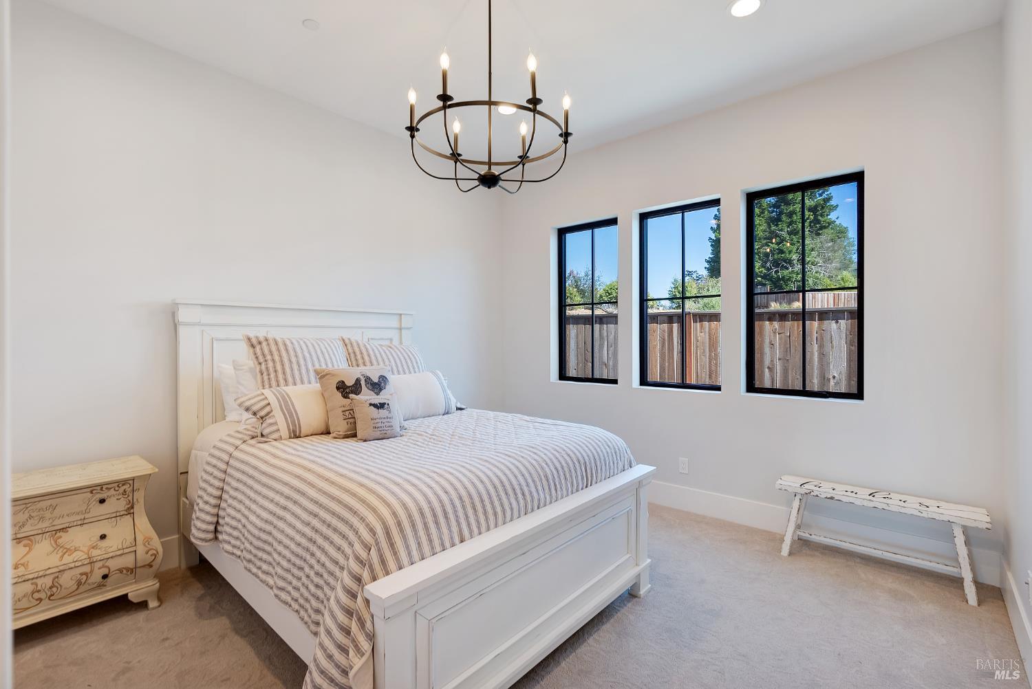 3724 Stanhope Court Santa Rosa, CA 95404 - Photo 25 of 78 a bedroom with a bed and a window