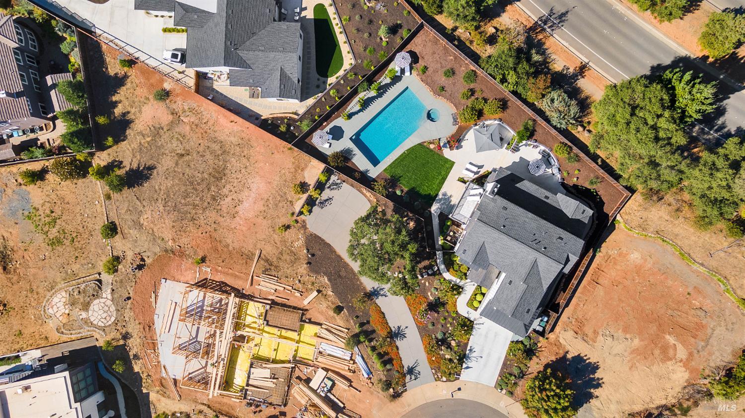 3724 Stanhope Court Santa Rosa, CA 95404 - Photo 72 of 78 a backyard of a house with outdoor seating