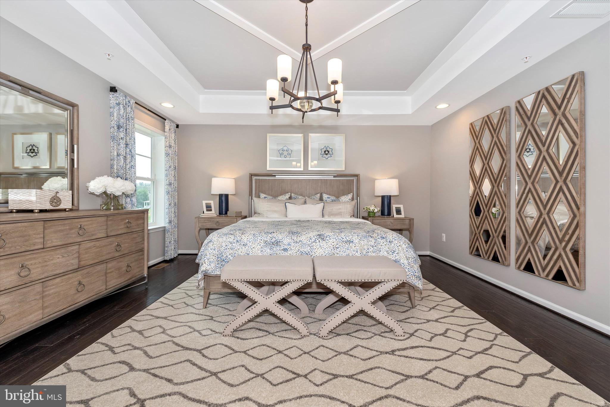 7122 Saddle Road New Market, MD 21774 - Photo 23 of 53 Master Bedroom w/ optional Tray Ceiling