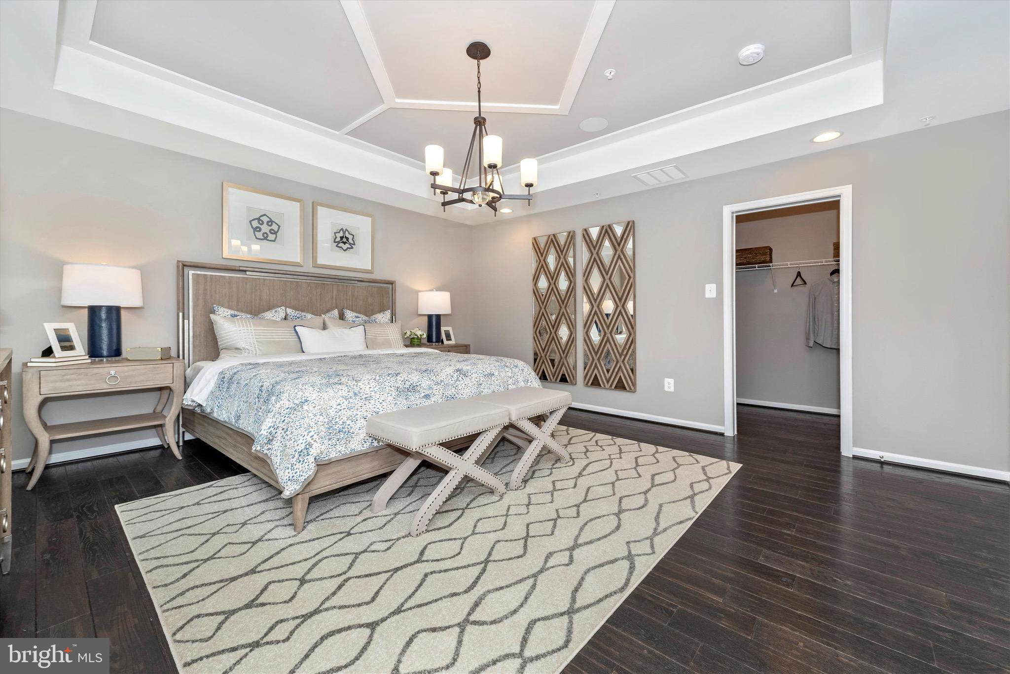 7122 Saddle Road New Market, MD 21774 - Photo 24 of 53 Master Bedroom w/ optional Tray Ceiling