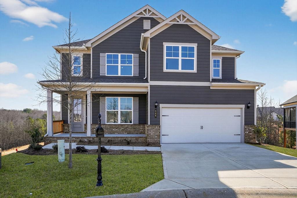 146 Wild Turkey Pass Homer, GA 30547 - Photo 1 of 38 a front view of a house with a yard