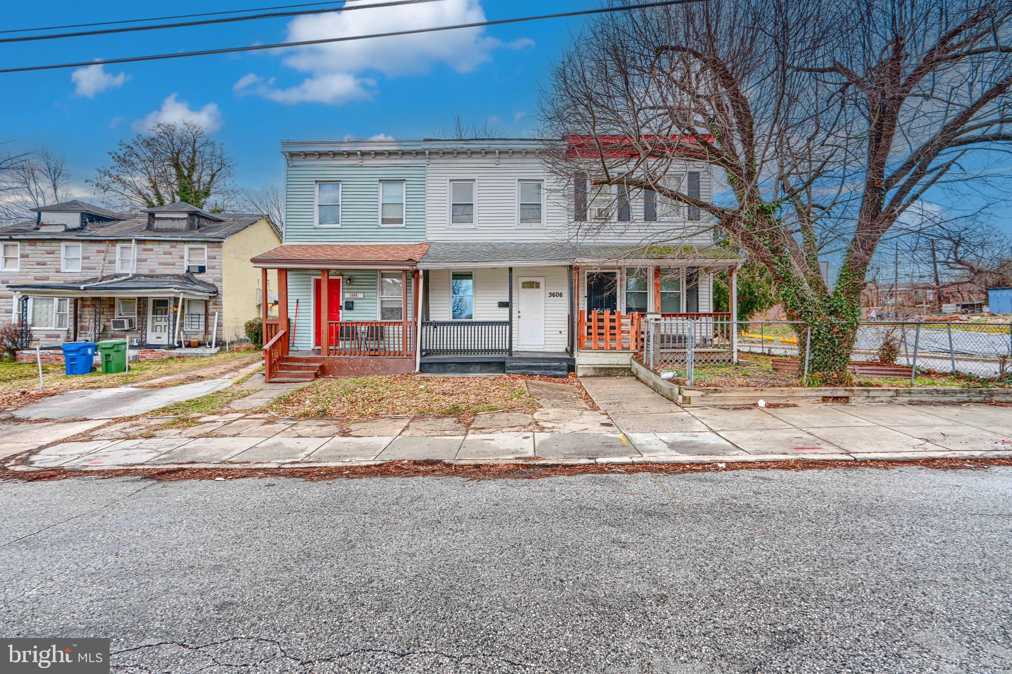 3606 Old York Road Baltimore, MD 21218 - Photo 2 of 35 a front view of a building with a yard