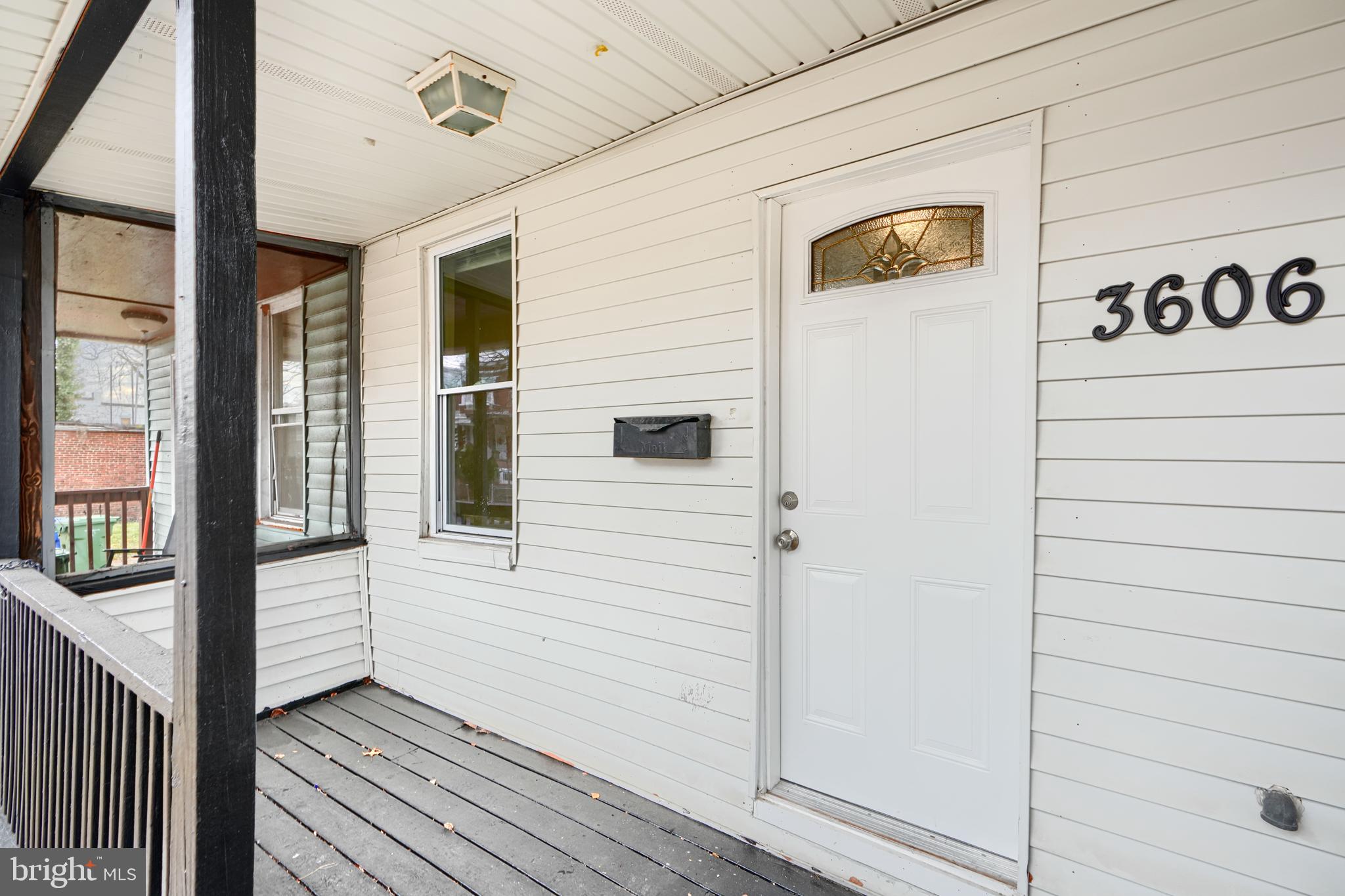 3606 Old York Road Baltimore, MD 21218 - Photo 5 of 35 a view of a door and wooden floor