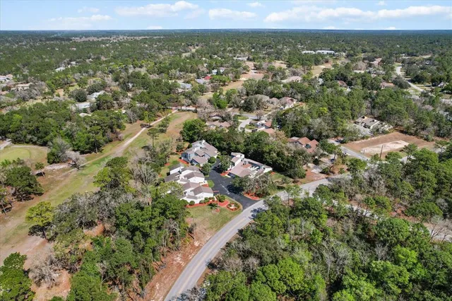 a view of a city with a mountain