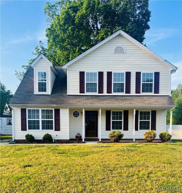 3030 Amherst Ridge Way Colonial Heights, VA 23834 - Photo 1 of 21 a front view of a house with a yard