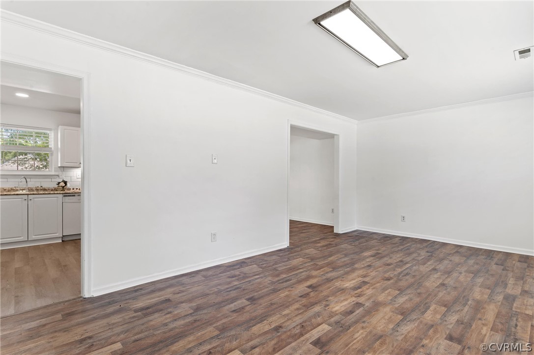 3030 Amherst Ridge Way Colonial Heights, VA 23834 - Photo 4 of 21 a view of empty room with wooden floor and fan