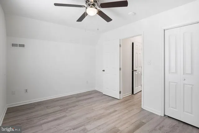 wooden floor in an empty room