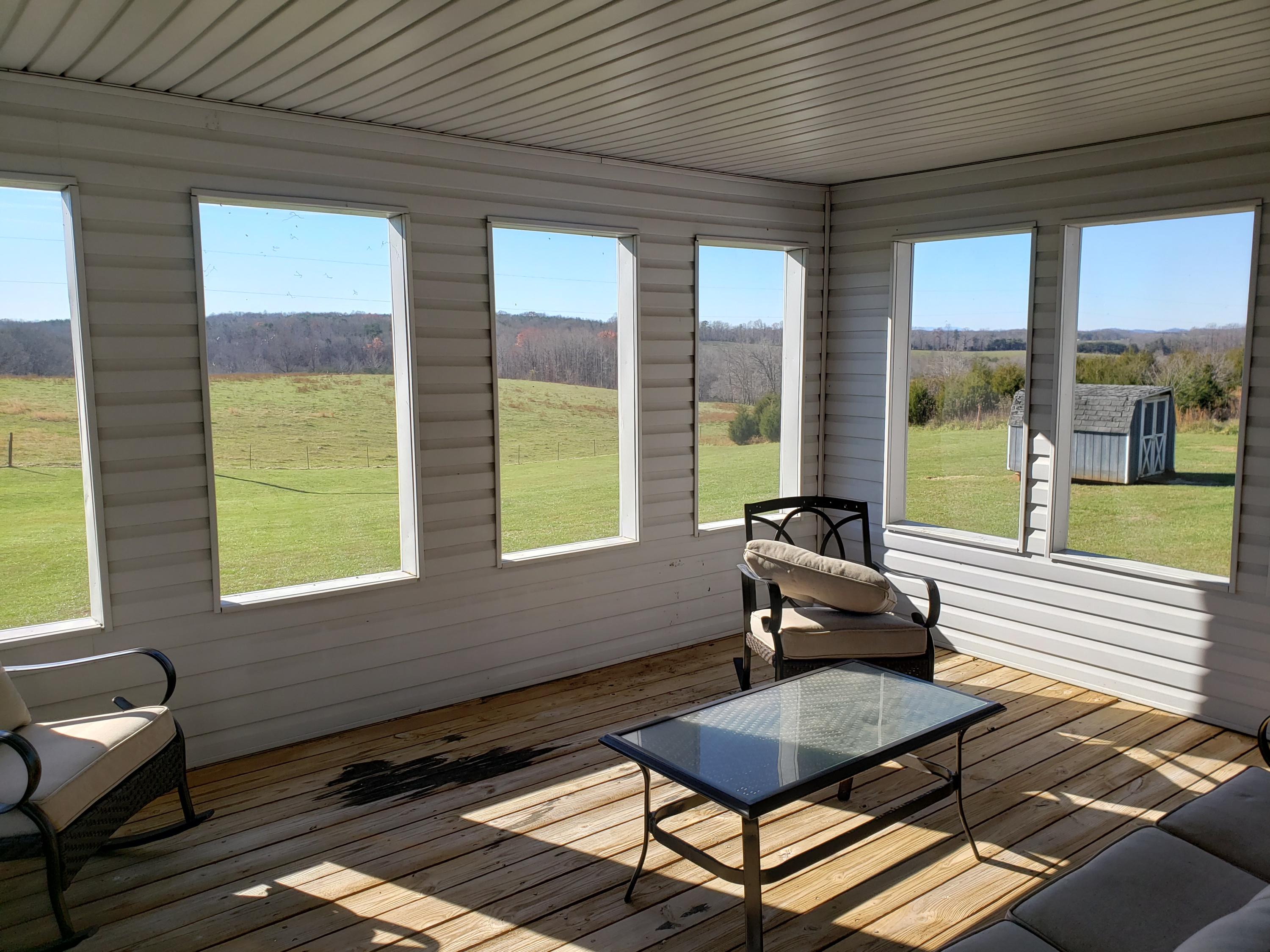 Rear Screened Porch