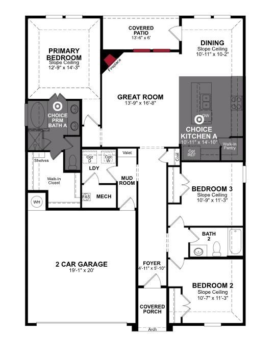 3337 Longfellow Avenue Anna, TX 75409 - Photo 33 of 33 Beazer Homes Churchill Sierra floorplan.