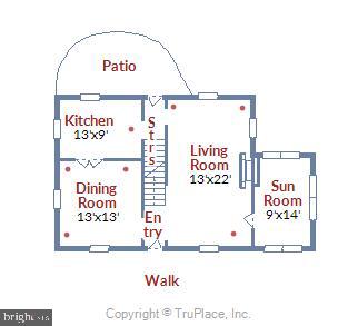 9029 Fairview Road Silver Spring, MD 20910 - Photo 52 of 64 floorplan main level