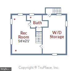 9029 Fairview Road Silver Spring, MD 20910 - Photo 54 of 64 Floorplan lower level