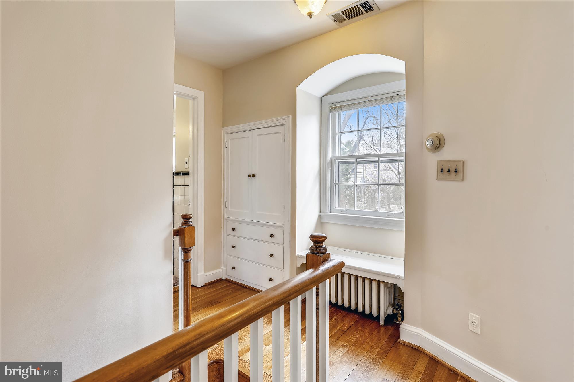 9029 Fairview Road Silver Spring, MD 20910 - Photo 7 of 64 Classic arches, window seat & built in cabinets!
