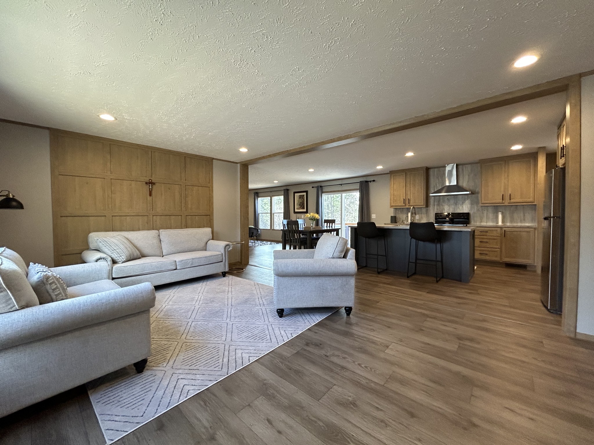 443 Sickler Road Hohenwald, TN 38462 - Photo 1 of 33 a living room with furniture and kitchen view