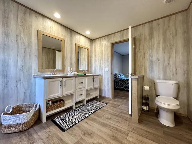 a bathroom with a sink and a toilet