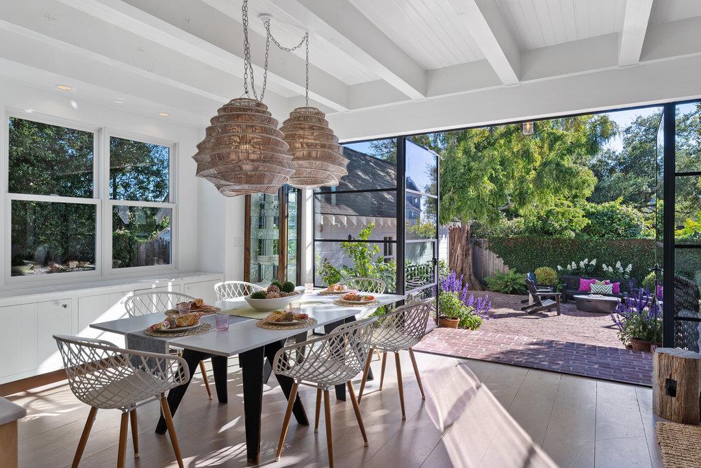 109 Central Avenue Capitola, CA 95010 - Photo 10 of 79 a view of a dining room with furniture window and outside view