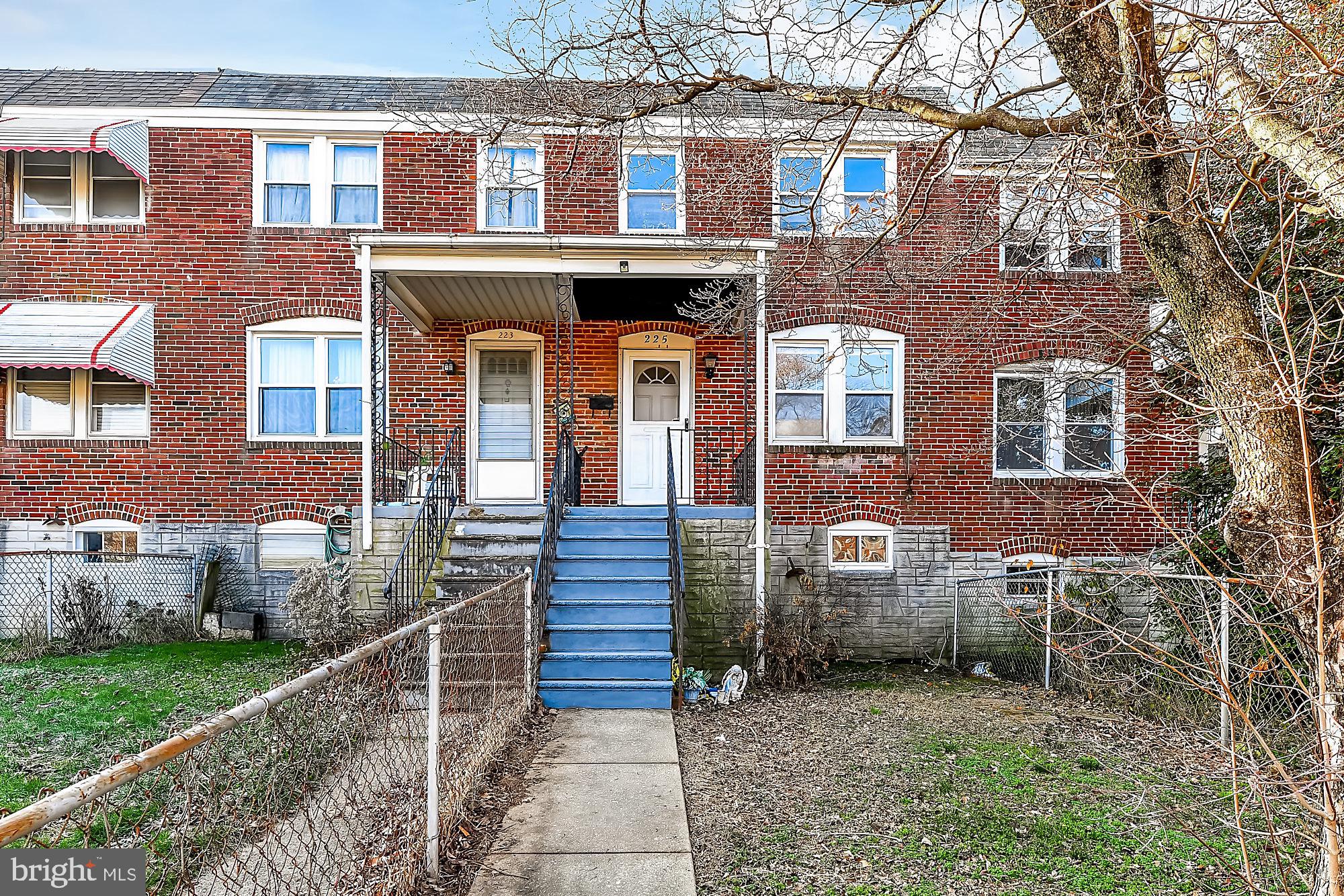 225 West Edgevale Road Baltimore, MD 21225 - Photo 2 of 25 Enjoy your covered front porch!