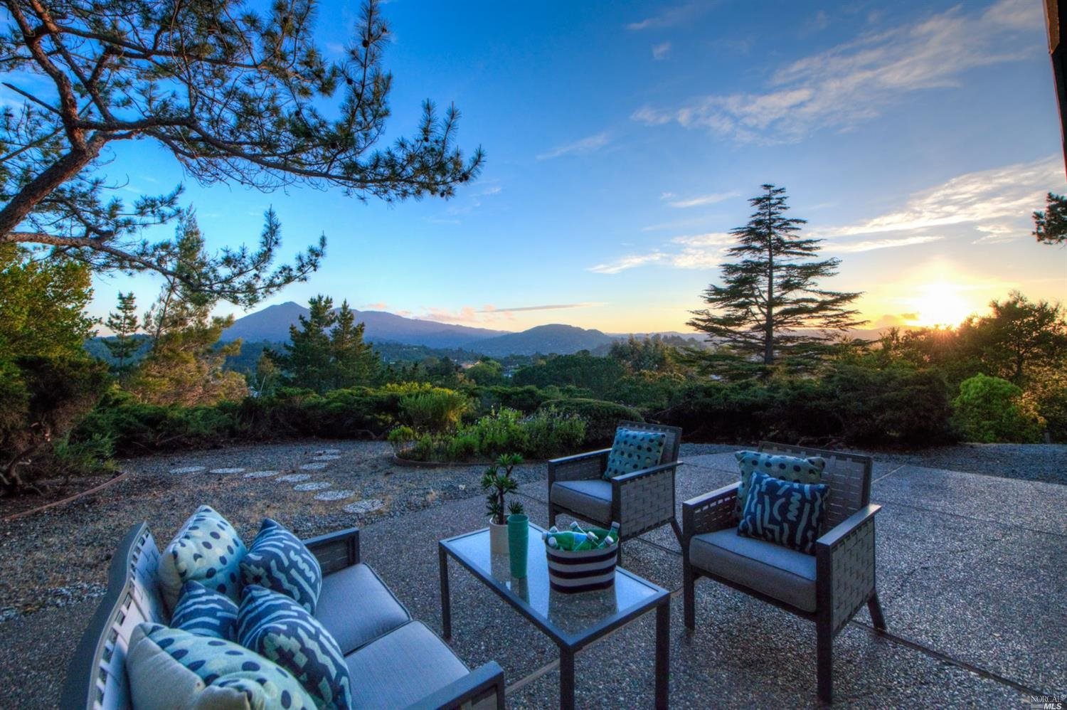 150 Valley View Avenue San Rafael, CA 94901 - Photo 1 of 1 a view of a couches in the roof deck