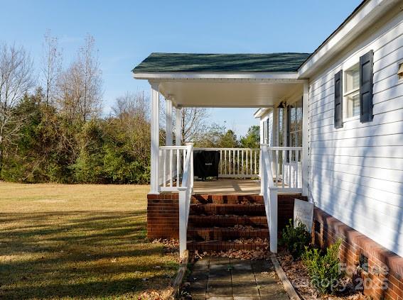 4195 Hurley Walters Road Lancaster, SC 29720 - Photo 5 of 16 a view of a pathway of a house