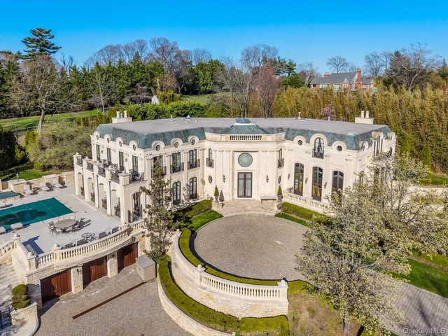 a view of building with outdoor space and trees