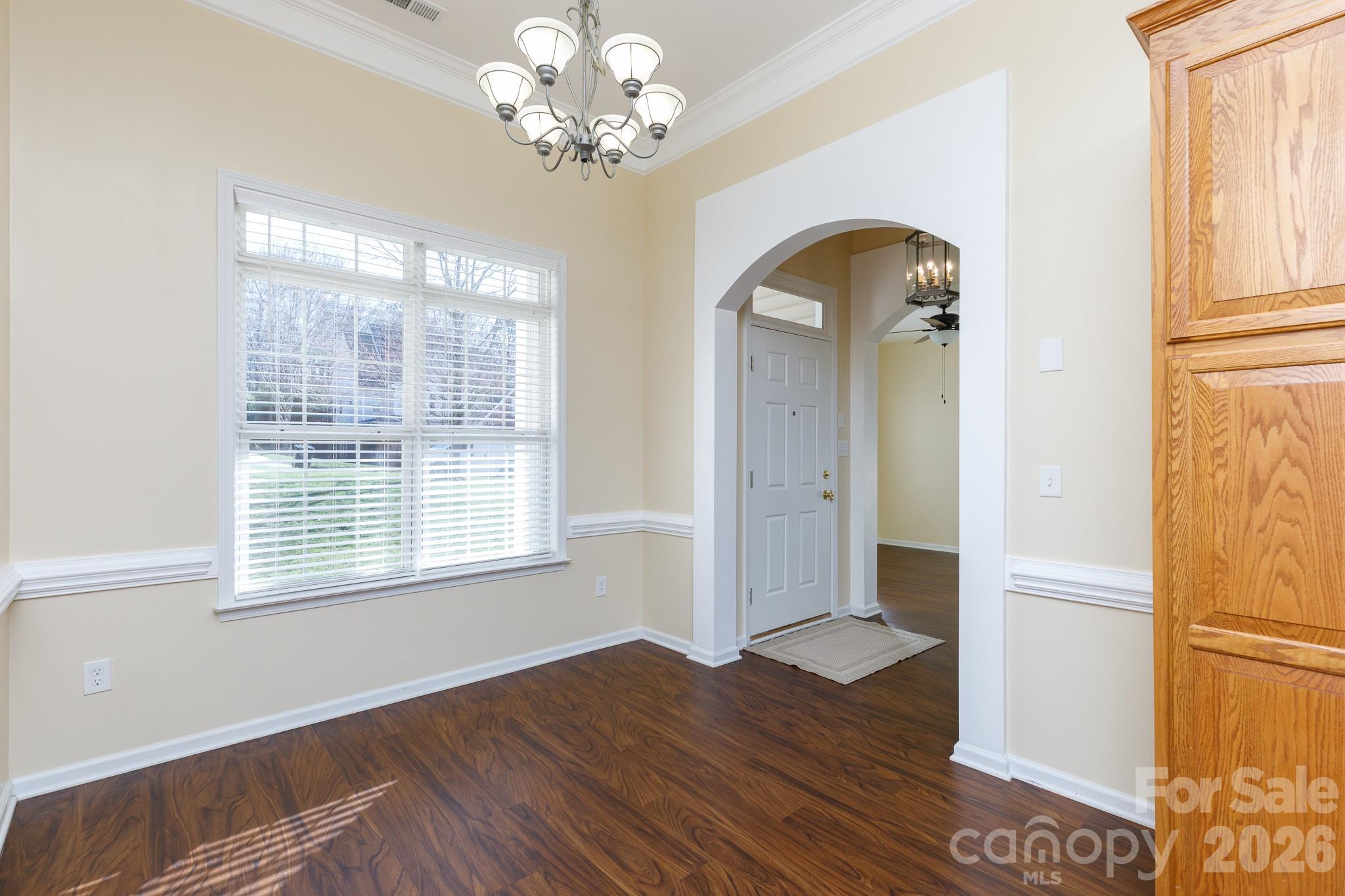 424 Elizabeth Valley Lane Clover, SC 29710 - Photo 5 of 27 a view of a room with wooden floor and window
