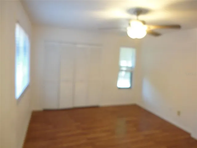 en empty room with window