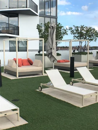 a park view with a bench