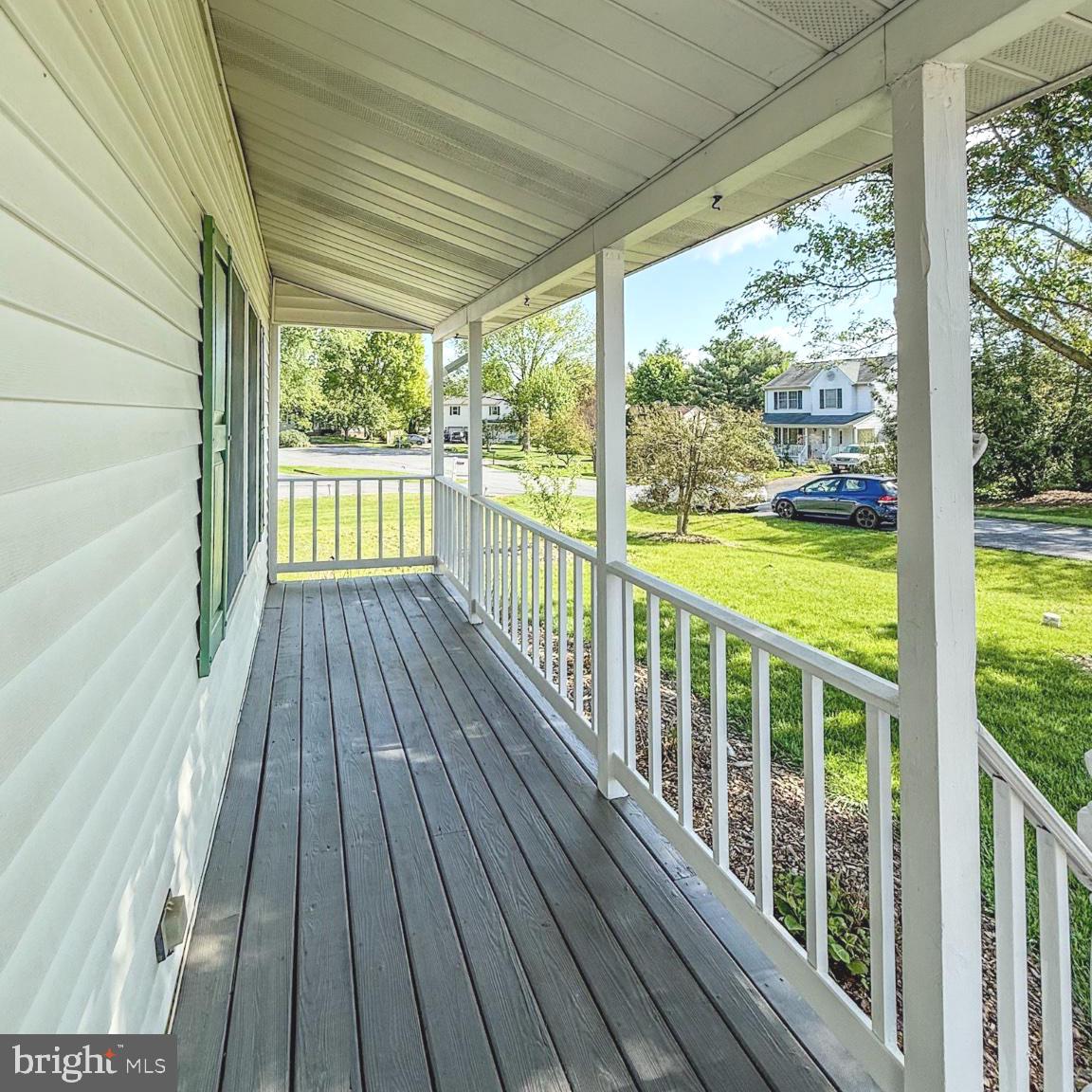 3910 Red Leaf Court Point of Rocks, MD 21777 - Photo 7 of 45 Charming porch with serene views.