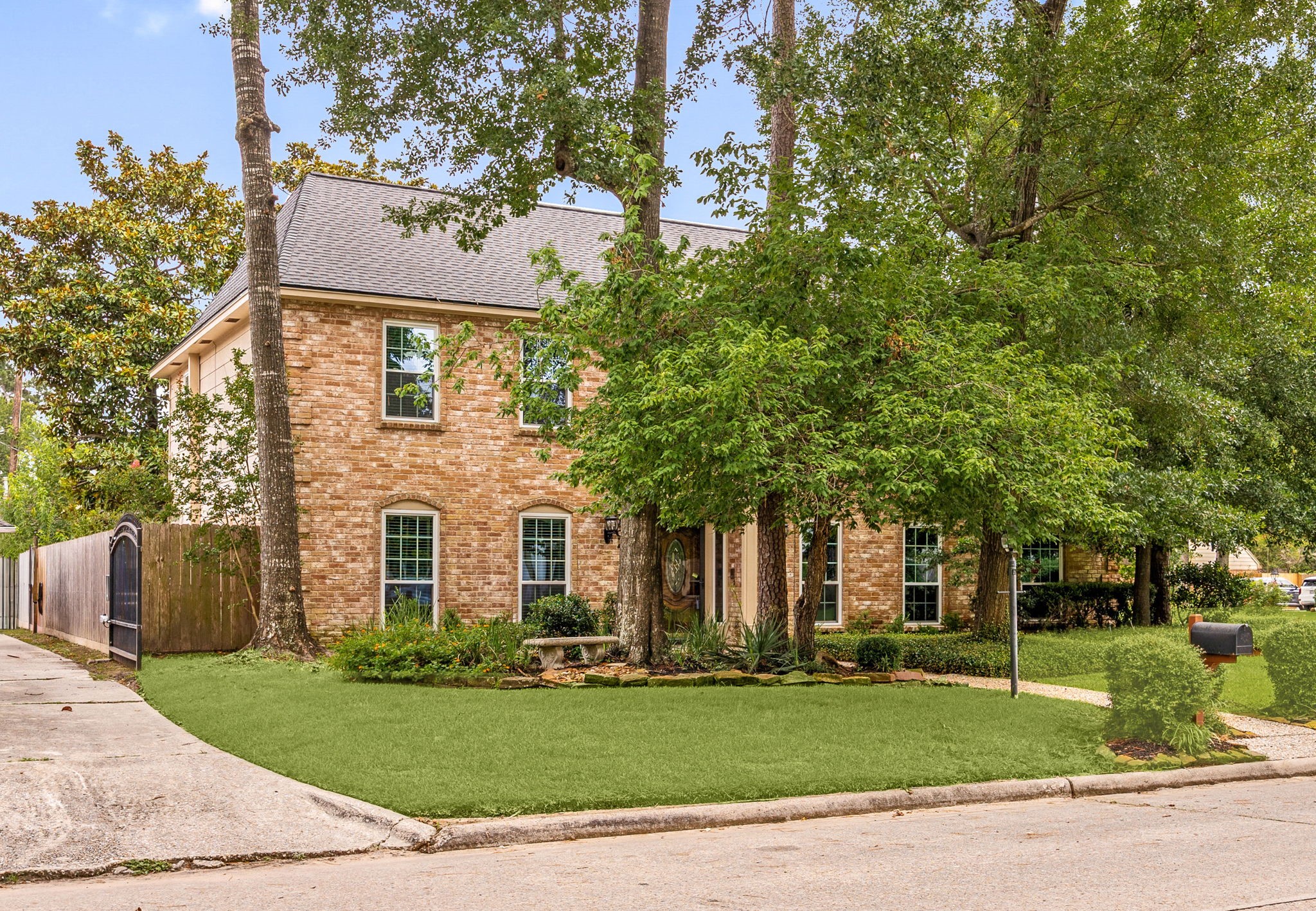 6623 Ampton Drive Spring, TX 77379 - Photo 4 of 45 Stately curb appeal and beautiful classic architecture.