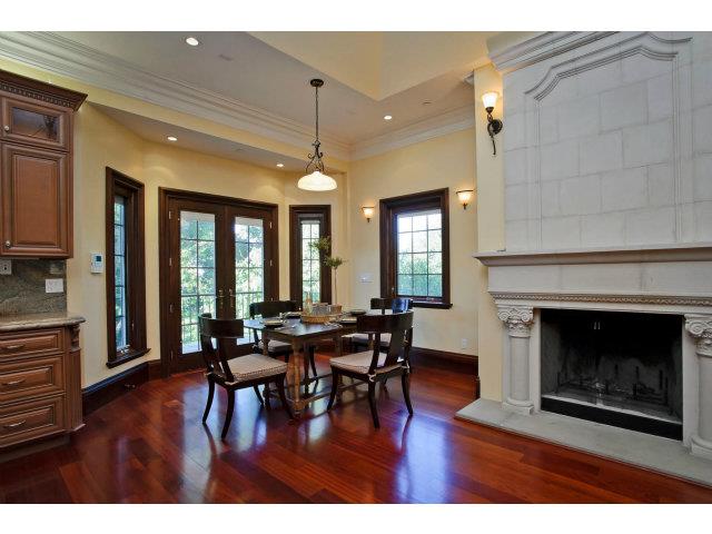 630 Pullman Road Hillsborough, CA 94010 - Photo 10 of 24 a dining room with furniture window and wooden floor