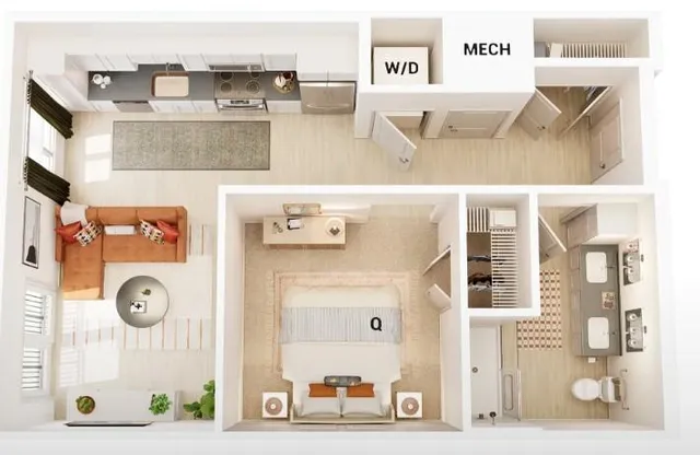 $1,541 | 1400 Laurel Crossing Parkway Northeast, Unit 1105, Buford, GA 30519